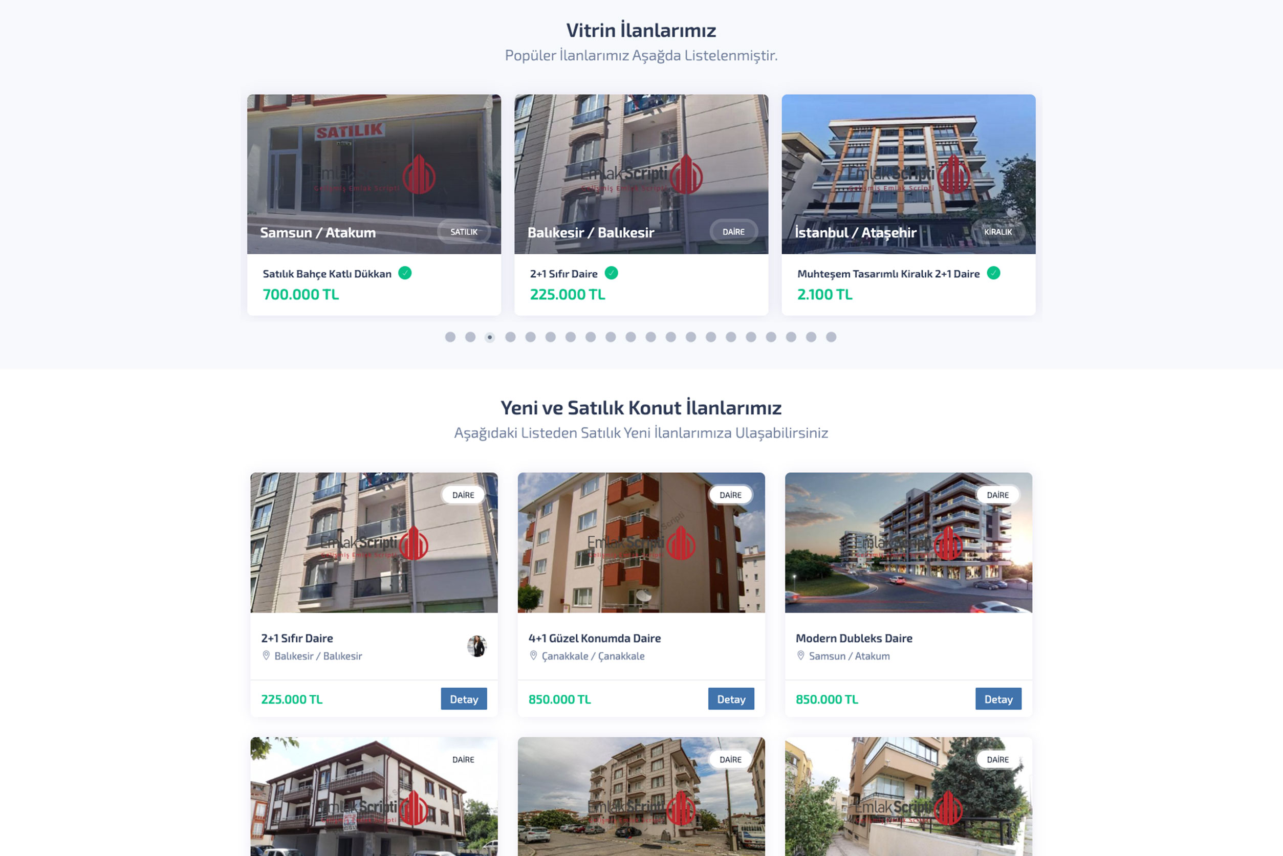 Emlak - Gayrimenkul Sitesi DBV4