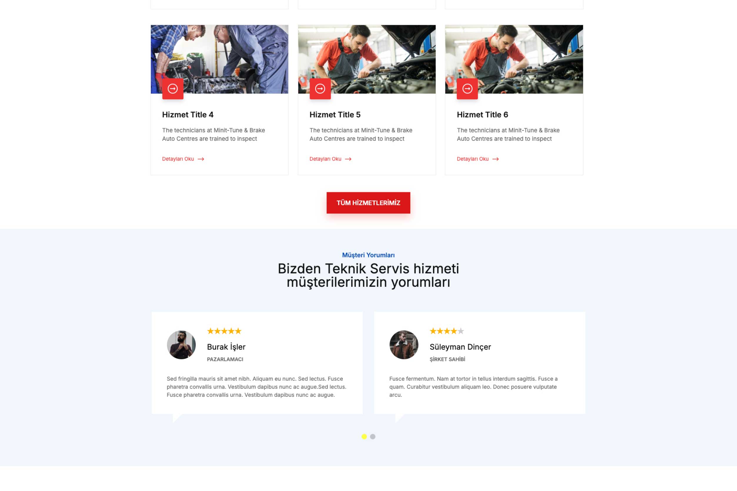 Teknik Servis İnternet Sitesi DDV1