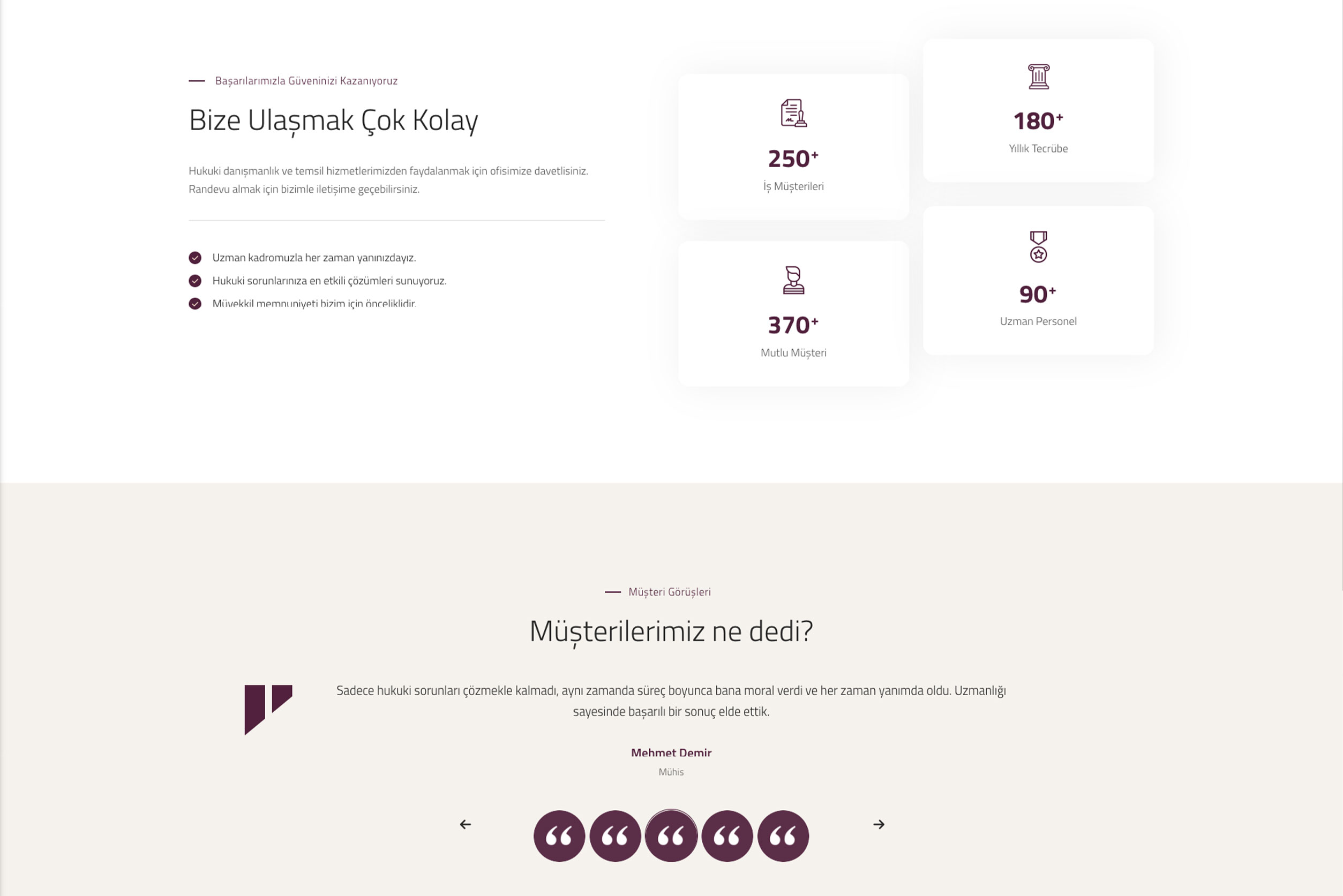 Avukat - Hukuk Bürosu Sitesi DBV3