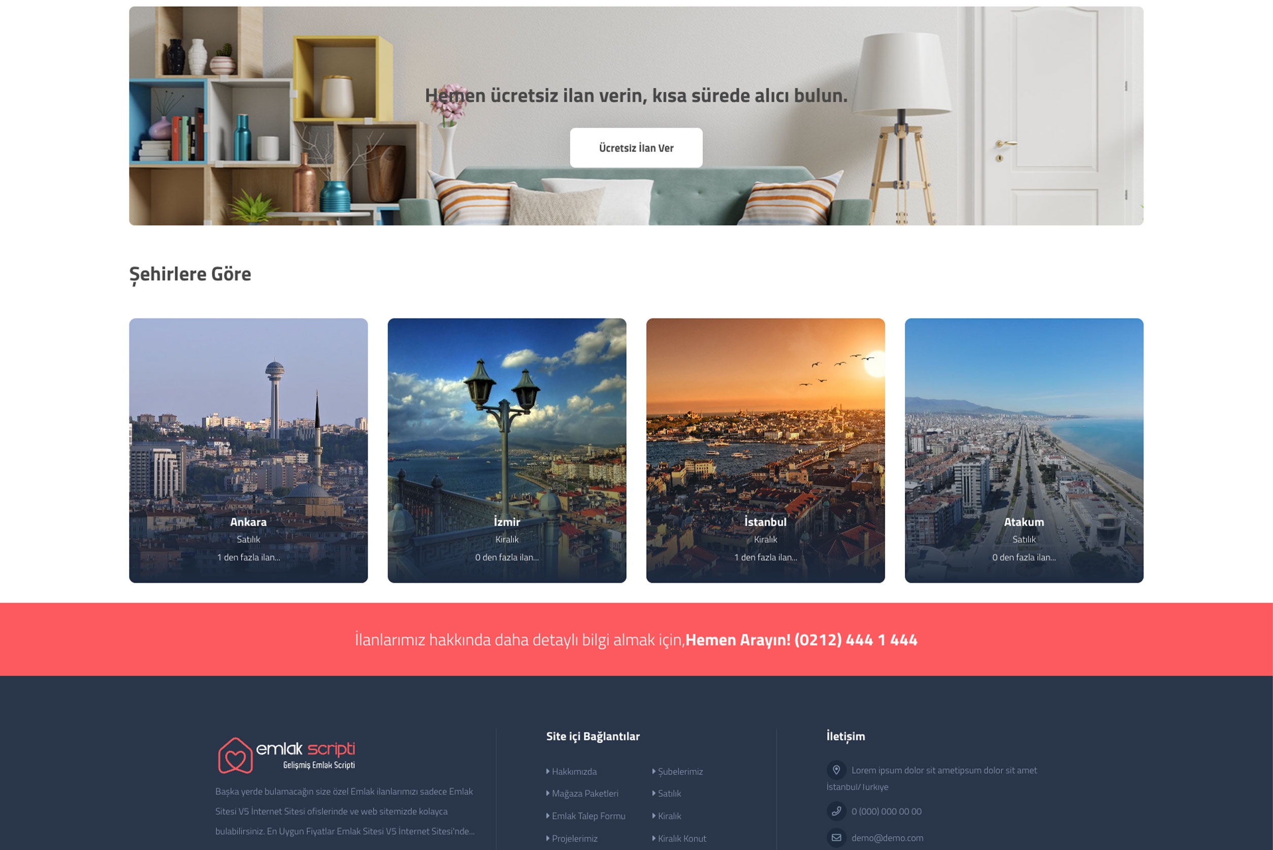 Emlak - Gayrimenkul Sitesi DBV5