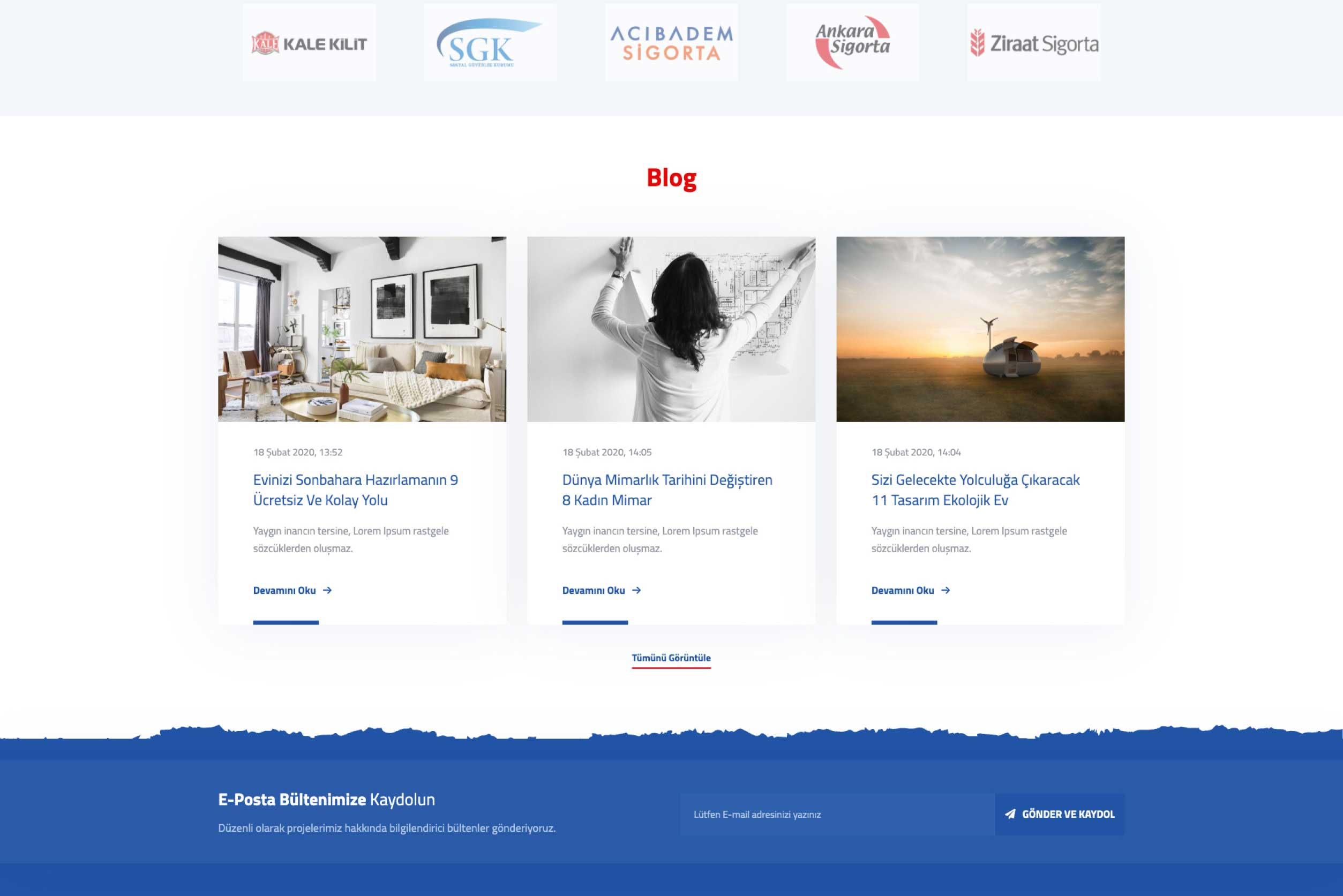 Kurumsal Firma Sitesi DBV20