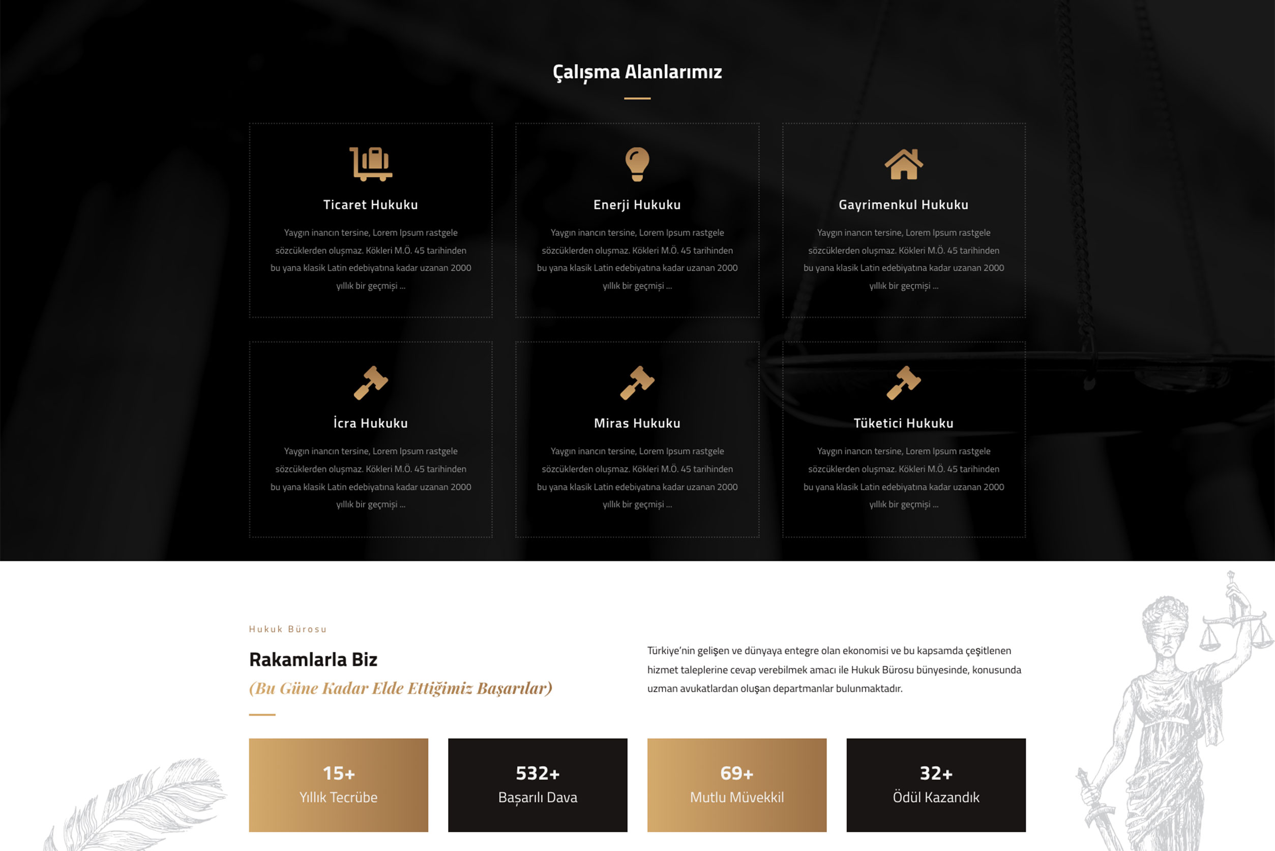 Avukat - Hukuk Bürosu Sitesi DBV2