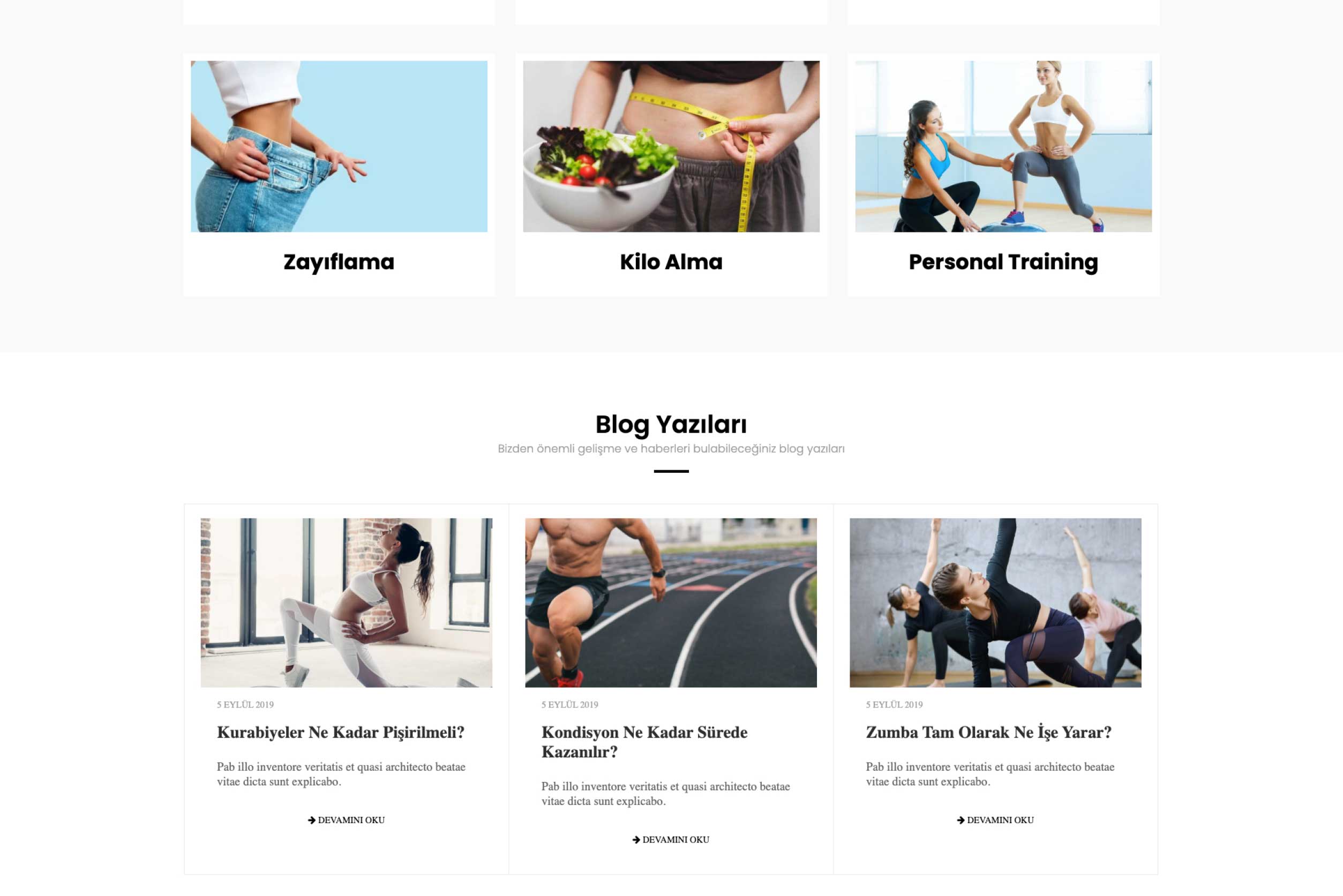 Spor Salonu İnternet Sitesi DDV3