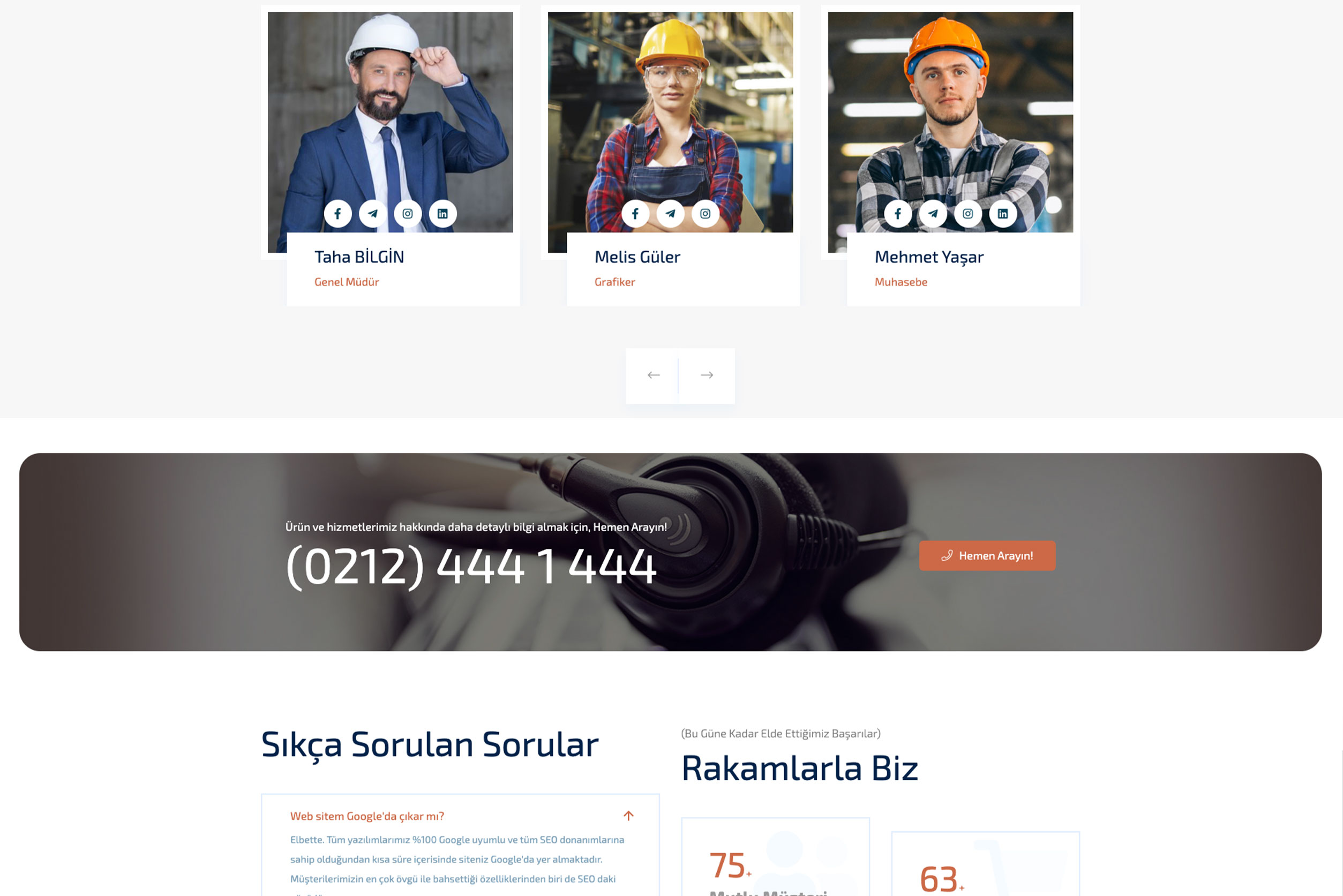 Kurumsal Firma Sitesi DBV15