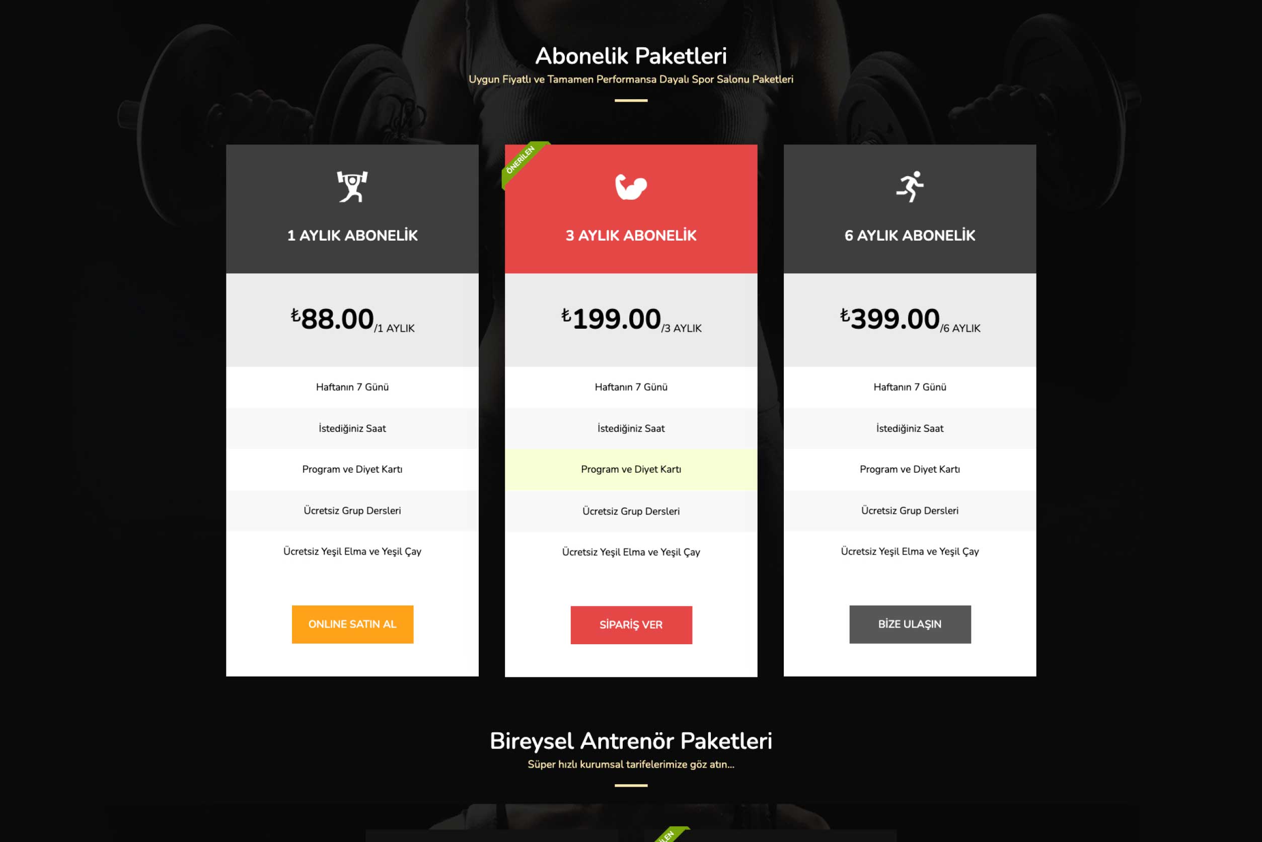 Spor Salonu İnternet Sitesi DDV1