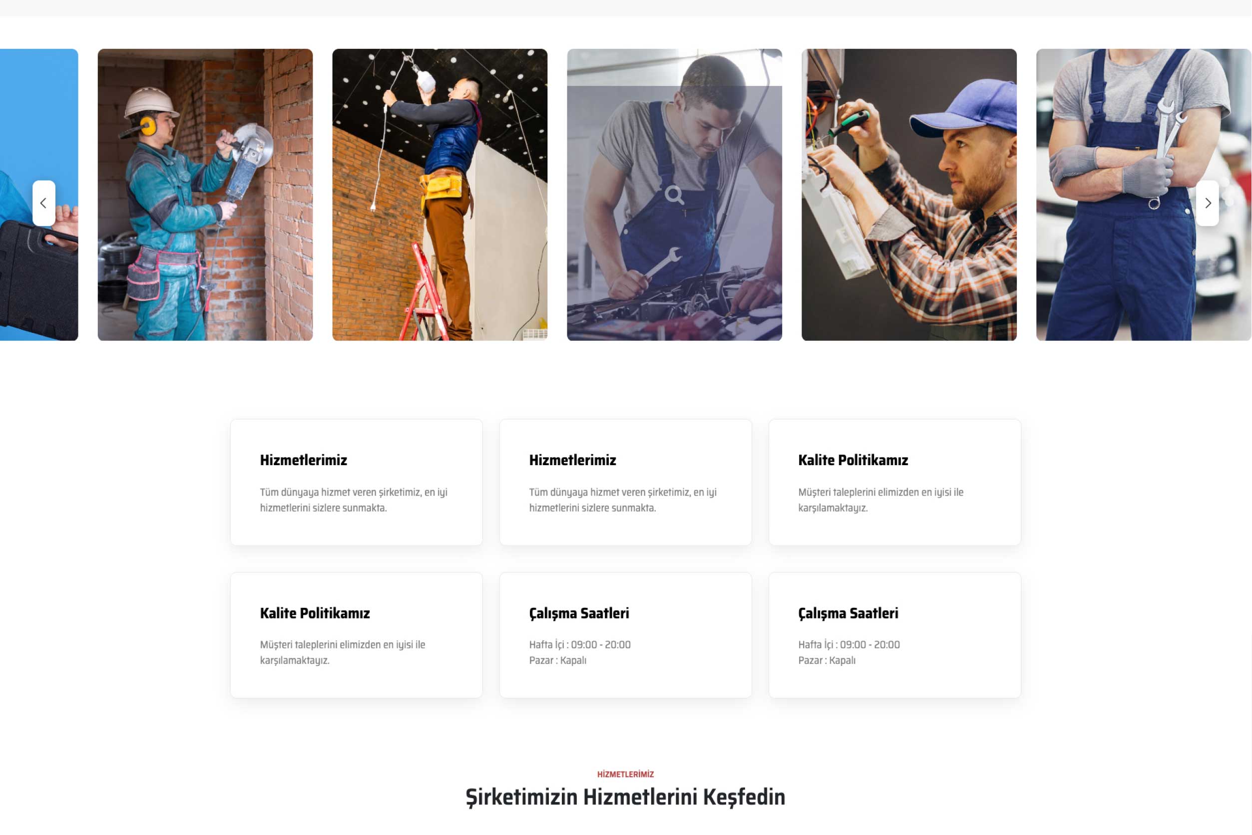 Teknik Servis İnternet Sitesi DDV4