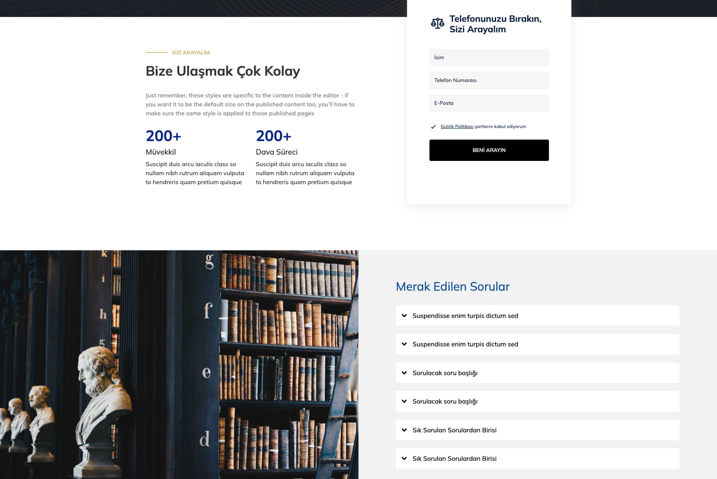 Avukat - Hukuk Bürosu Sitesi DDV3