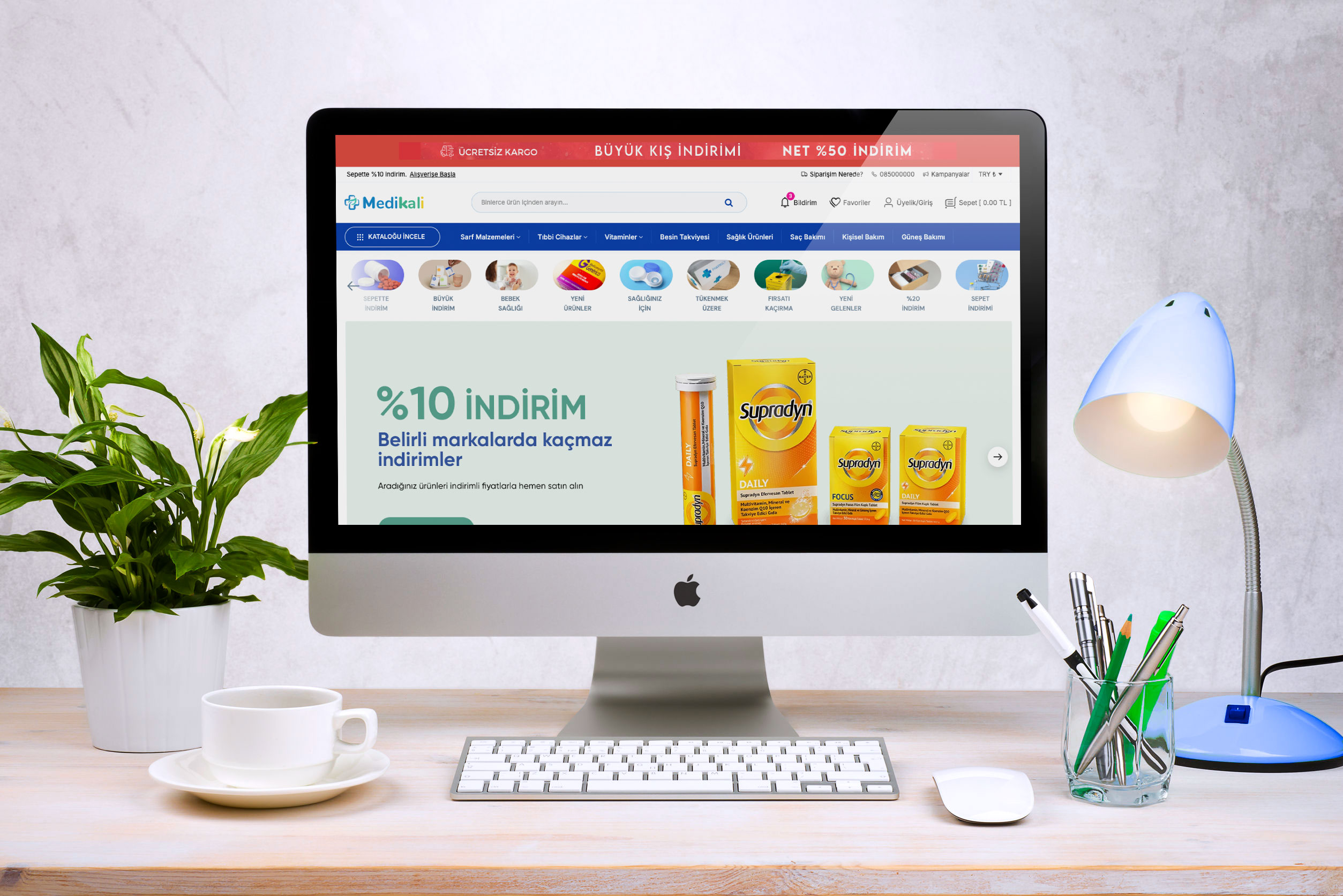 Medikal & Eczane E-Ticaret Sitesi DDV1