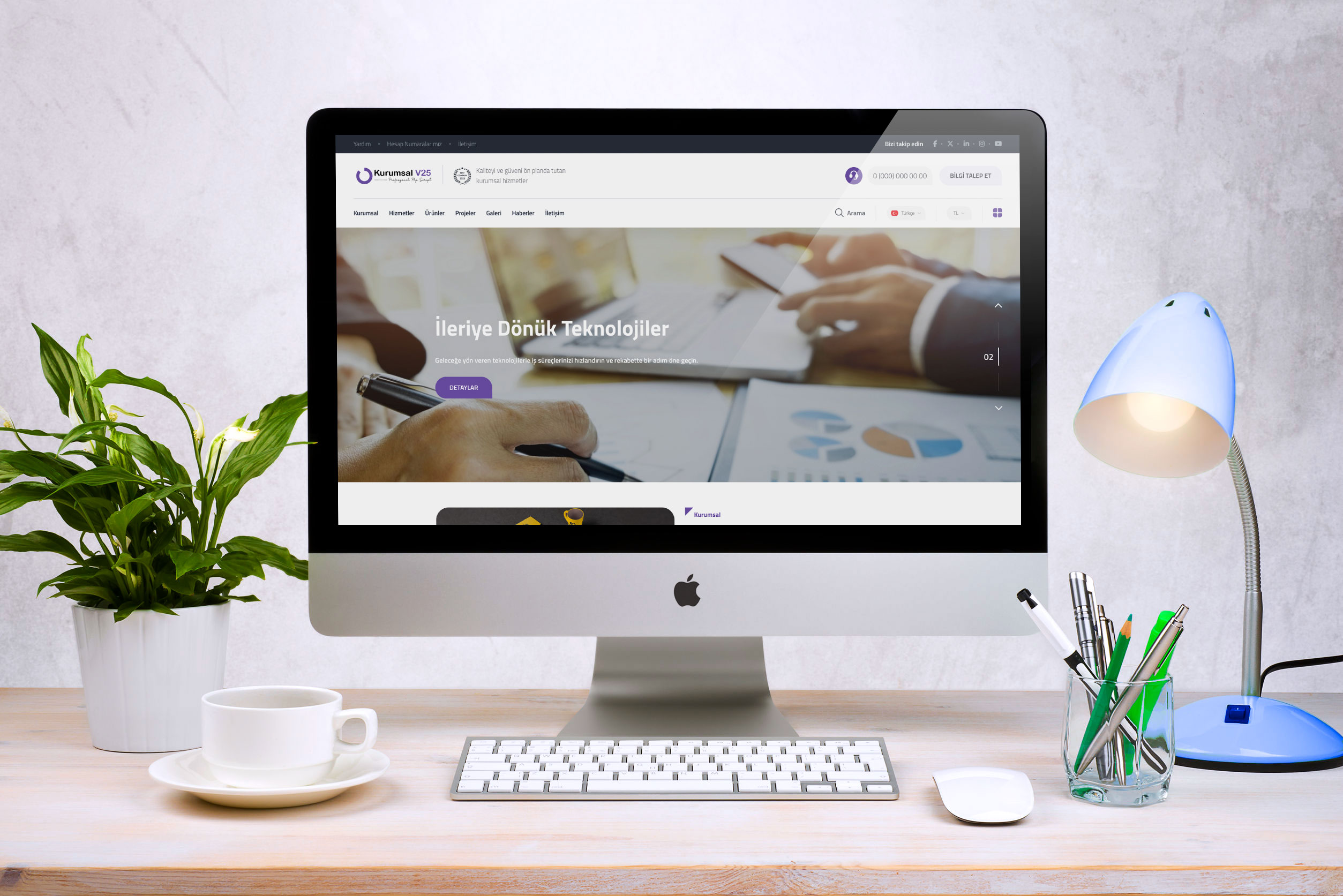 Kurumsal Firma Sitesi DBV25