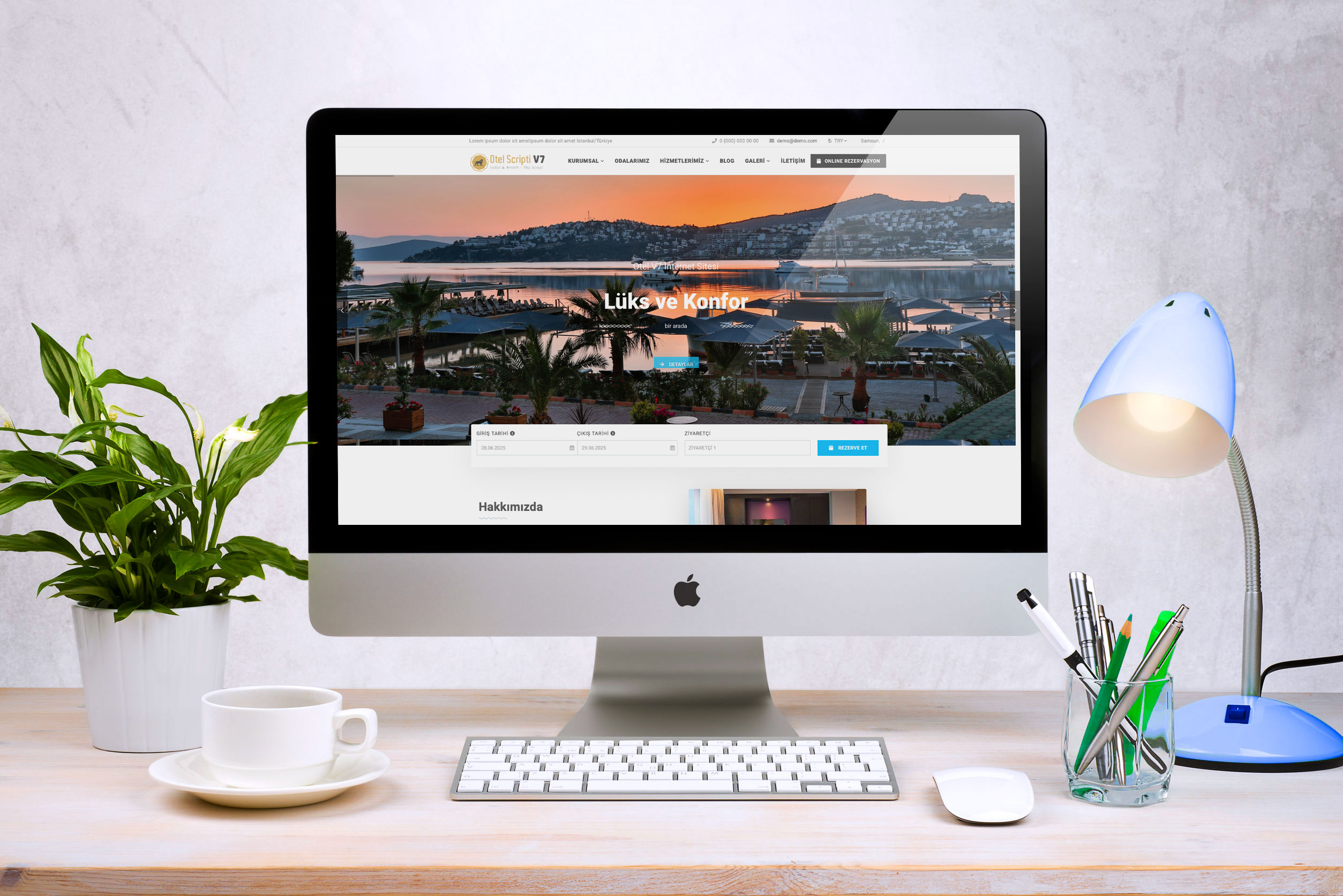 Otel İnternet Sitesi DBV7