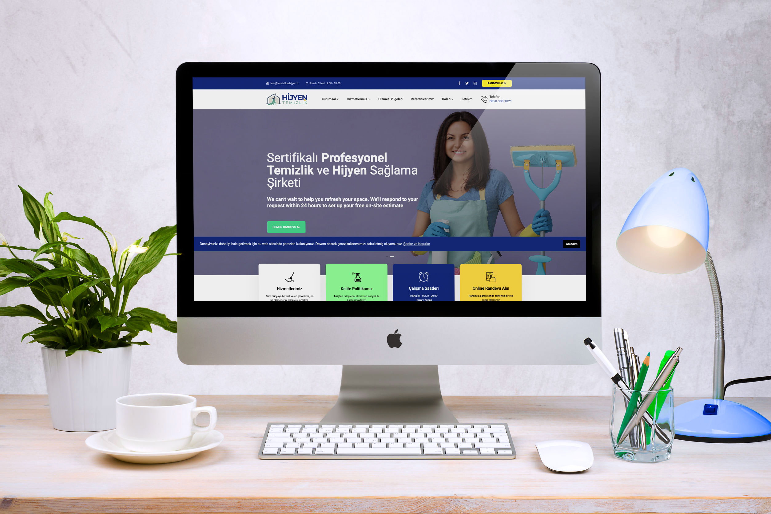 Temizlik Firması Sitesi DDV1