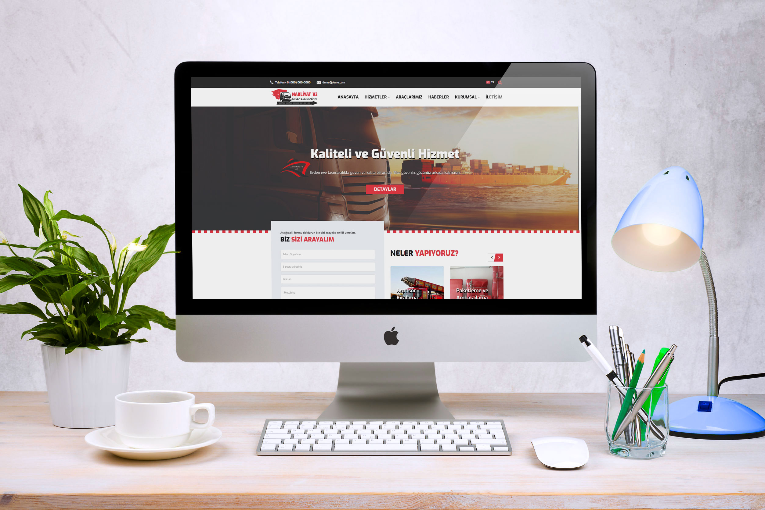 Nakliyat - Lojistik Sitesi DBV3