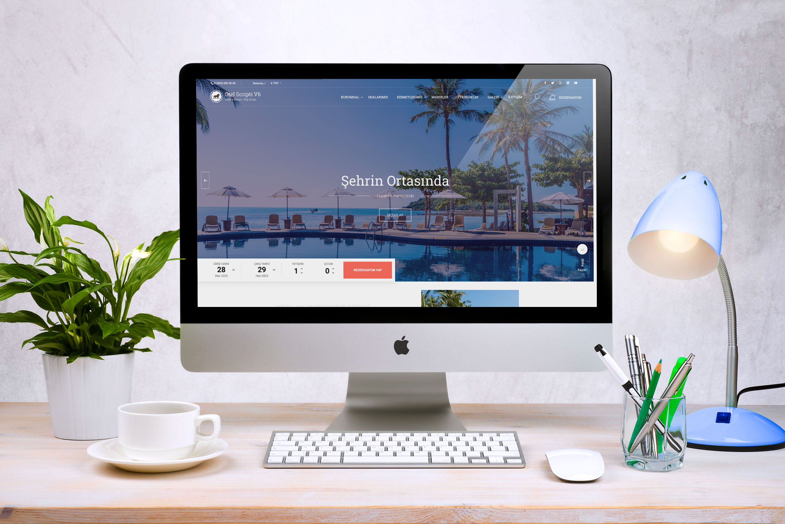 Otel İnternet Sitesi DBV6