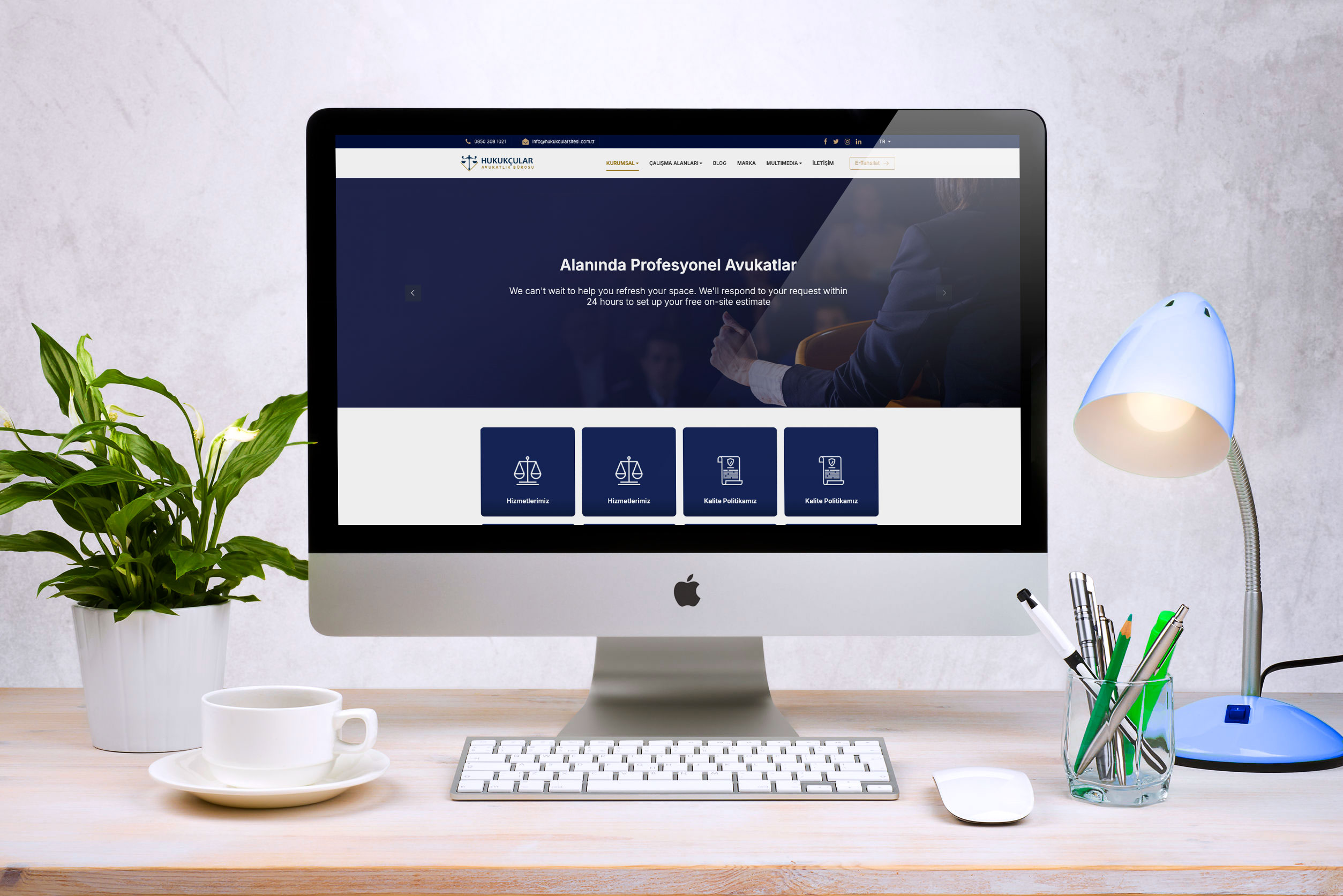 Avukat - Hukuk Bürosu Sitesi DDV2