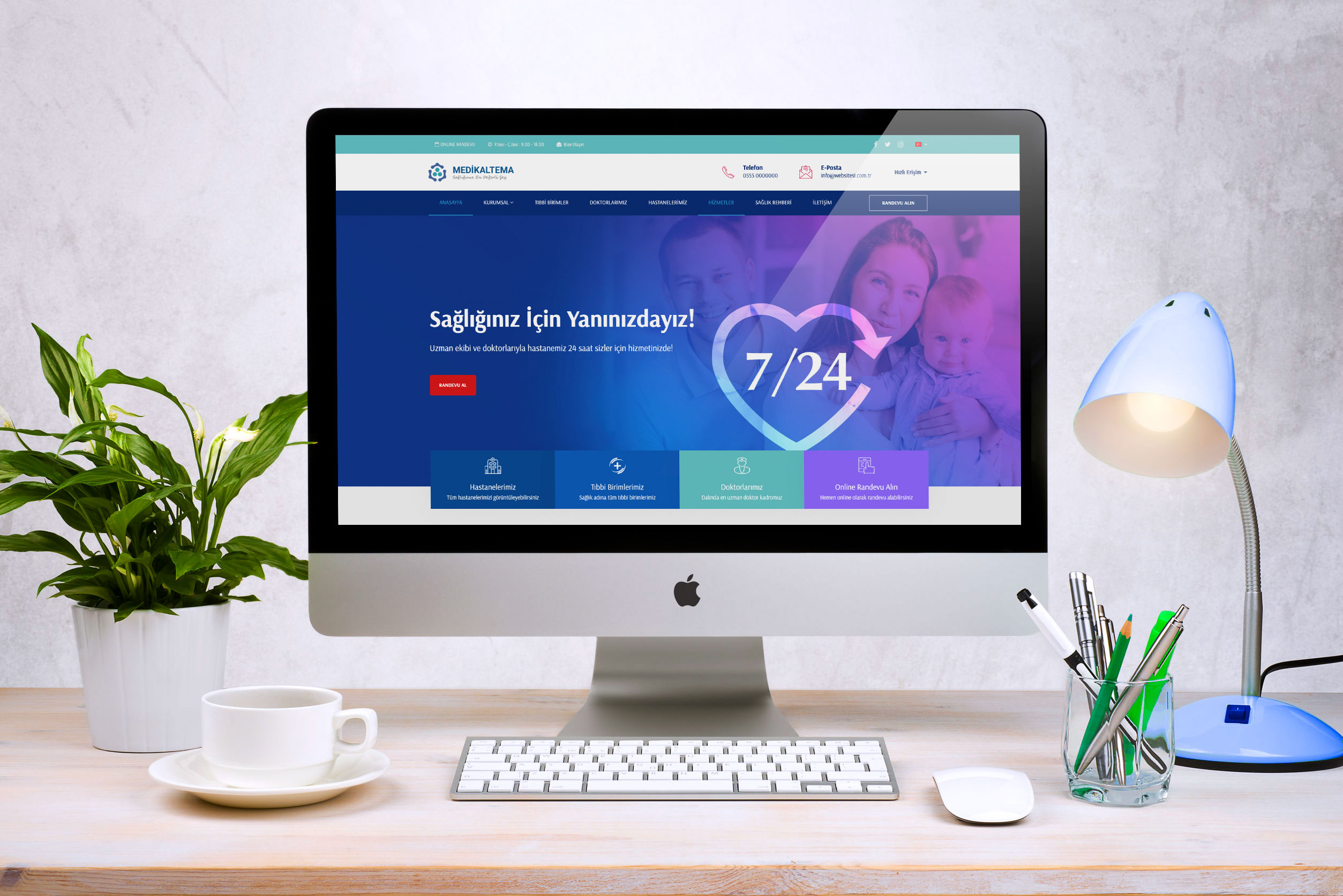 Medikal & Klinik & Hastane İnternet Sitesi DDV1