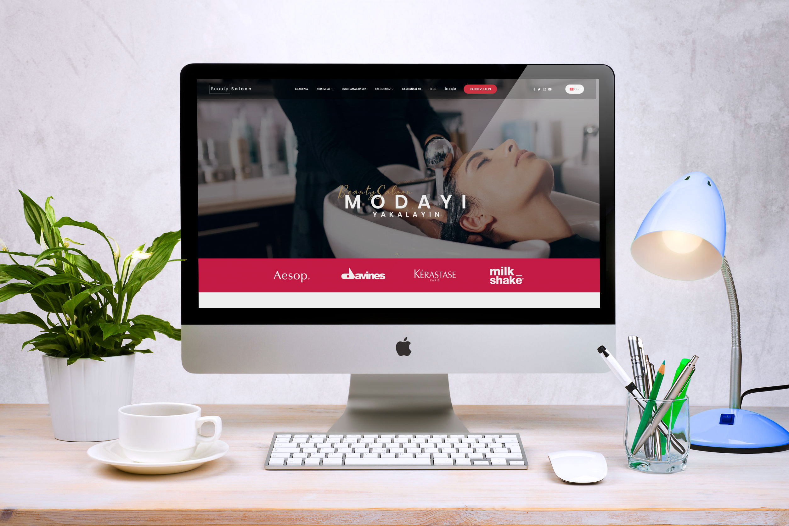 Güzellik & Bakım Merkezi İnternet Sitesi DDV2