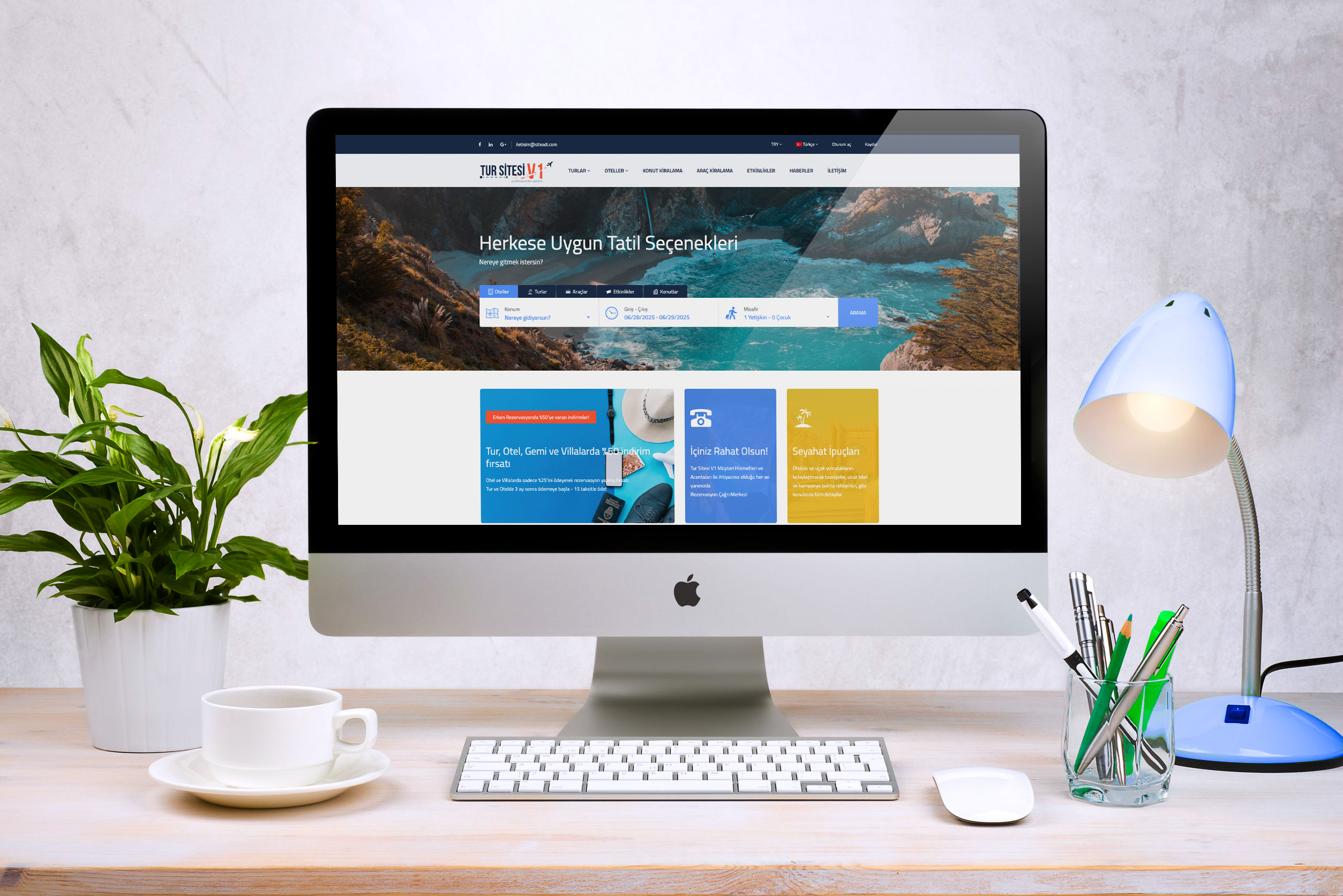 Tur Tatil Turizm Sitesi DBV1