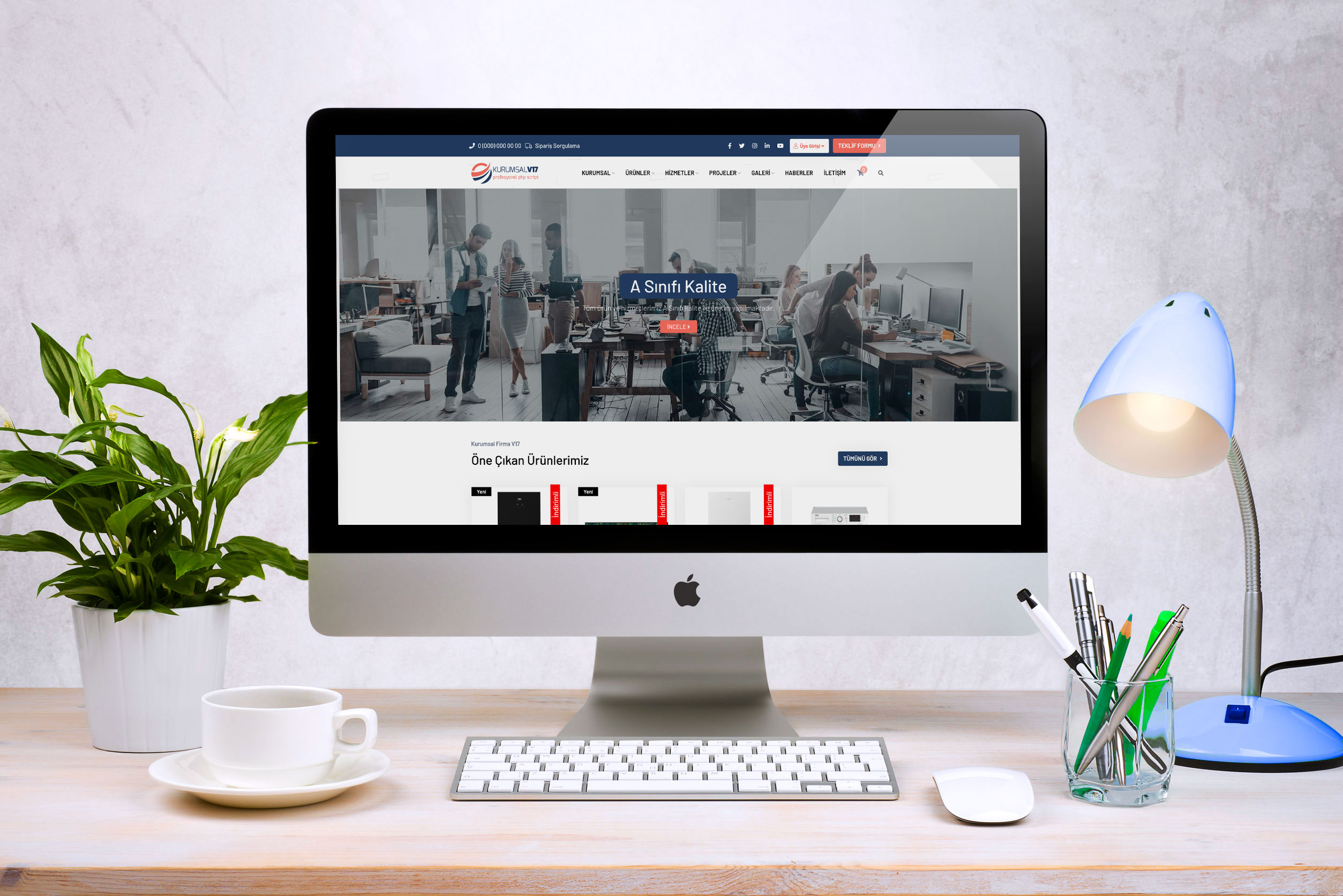 Kurumsal Firma Sitesi DBV17