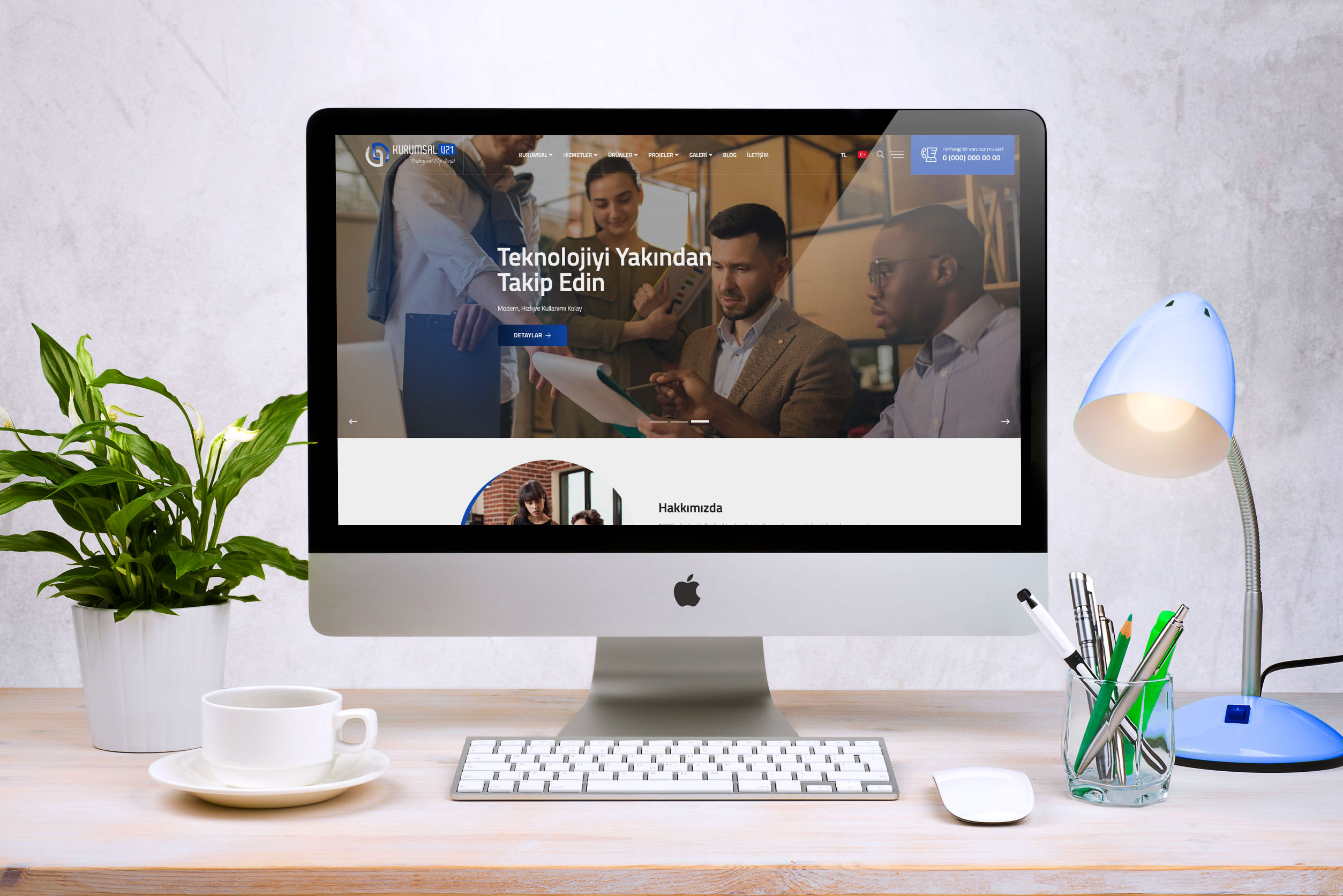 Kurumsal Firma Sitesi DBV21