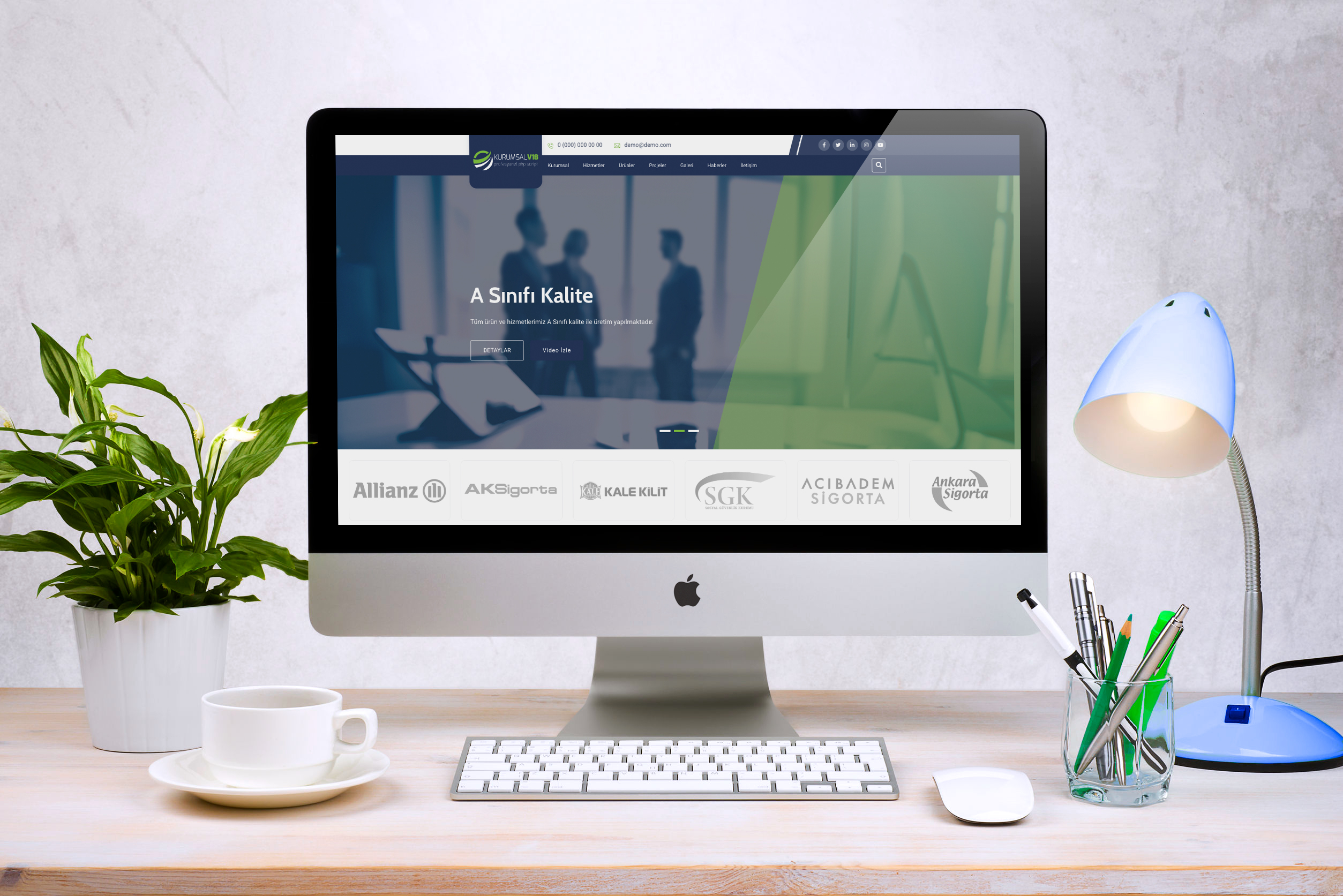 Kurumsal Firma Sitesi DBV18