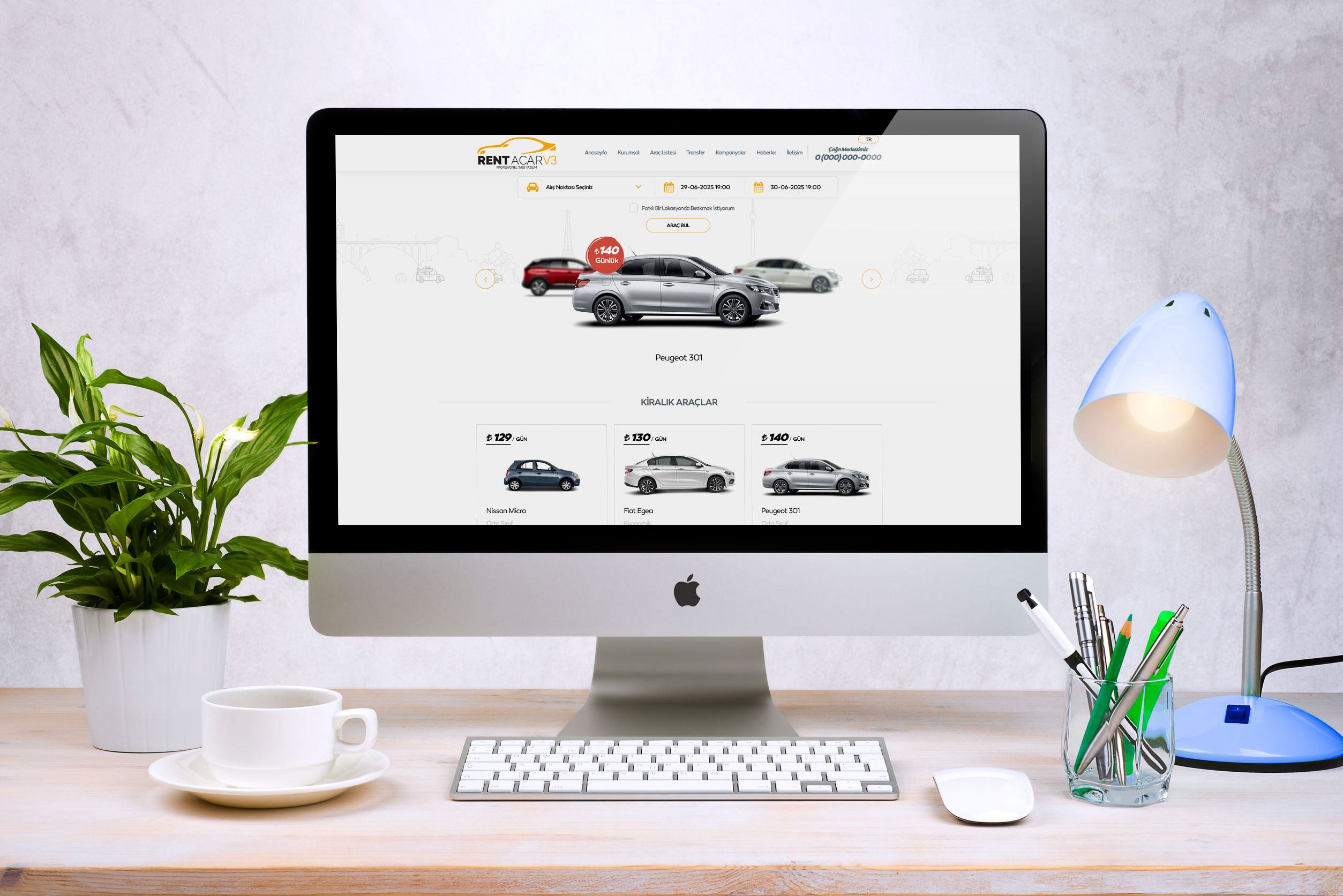 Rent a Car Sitesi DBV3