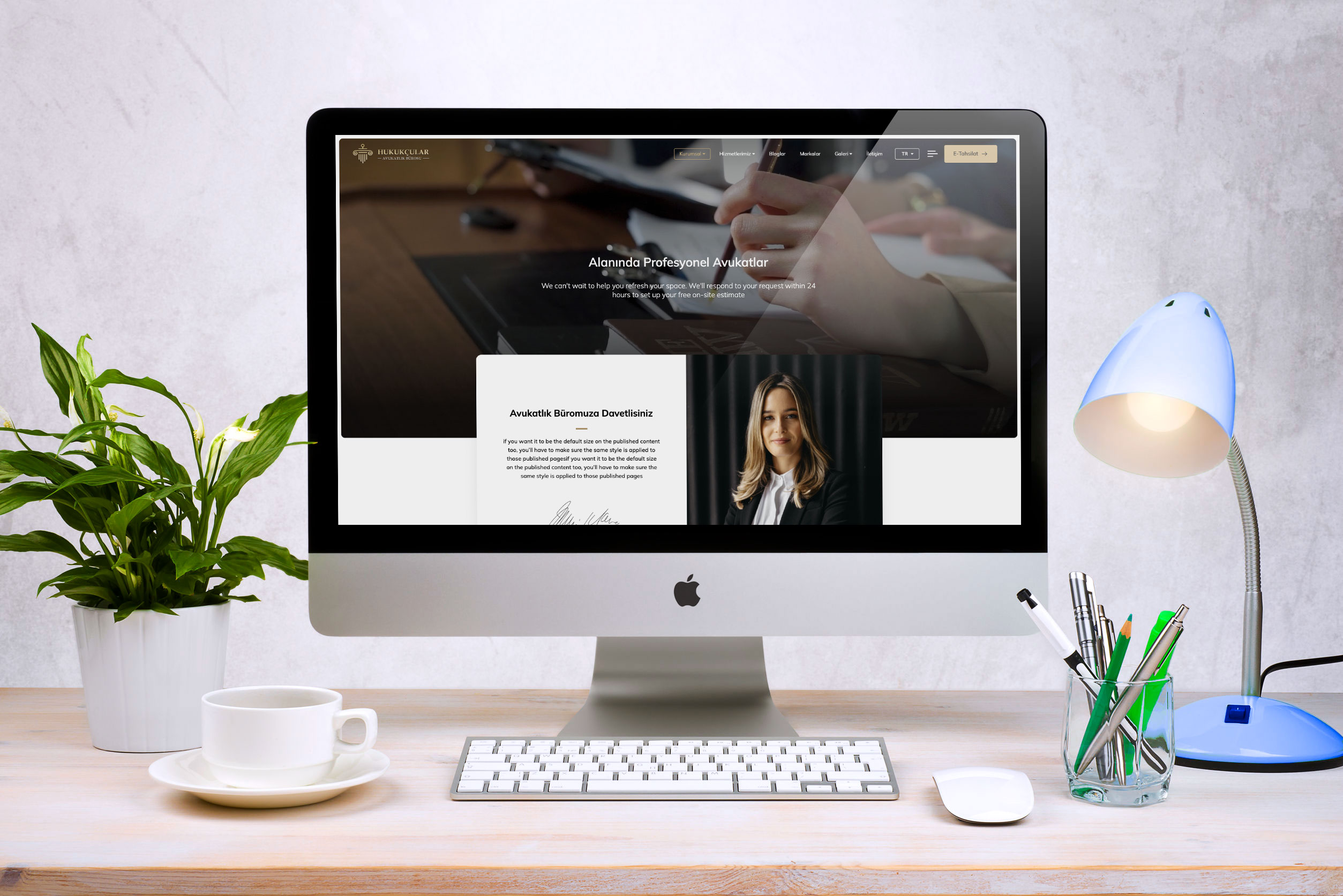 Avukat - Hukuk Bürosu Sitesi DDV3