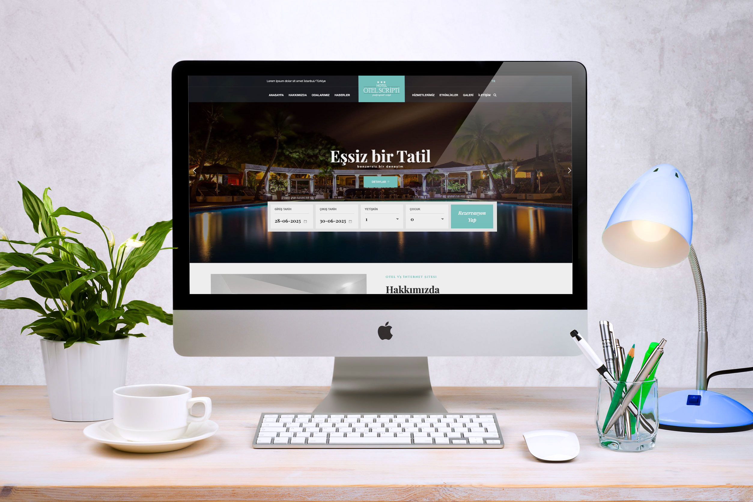 Otel İnternet Sitesi DBV5