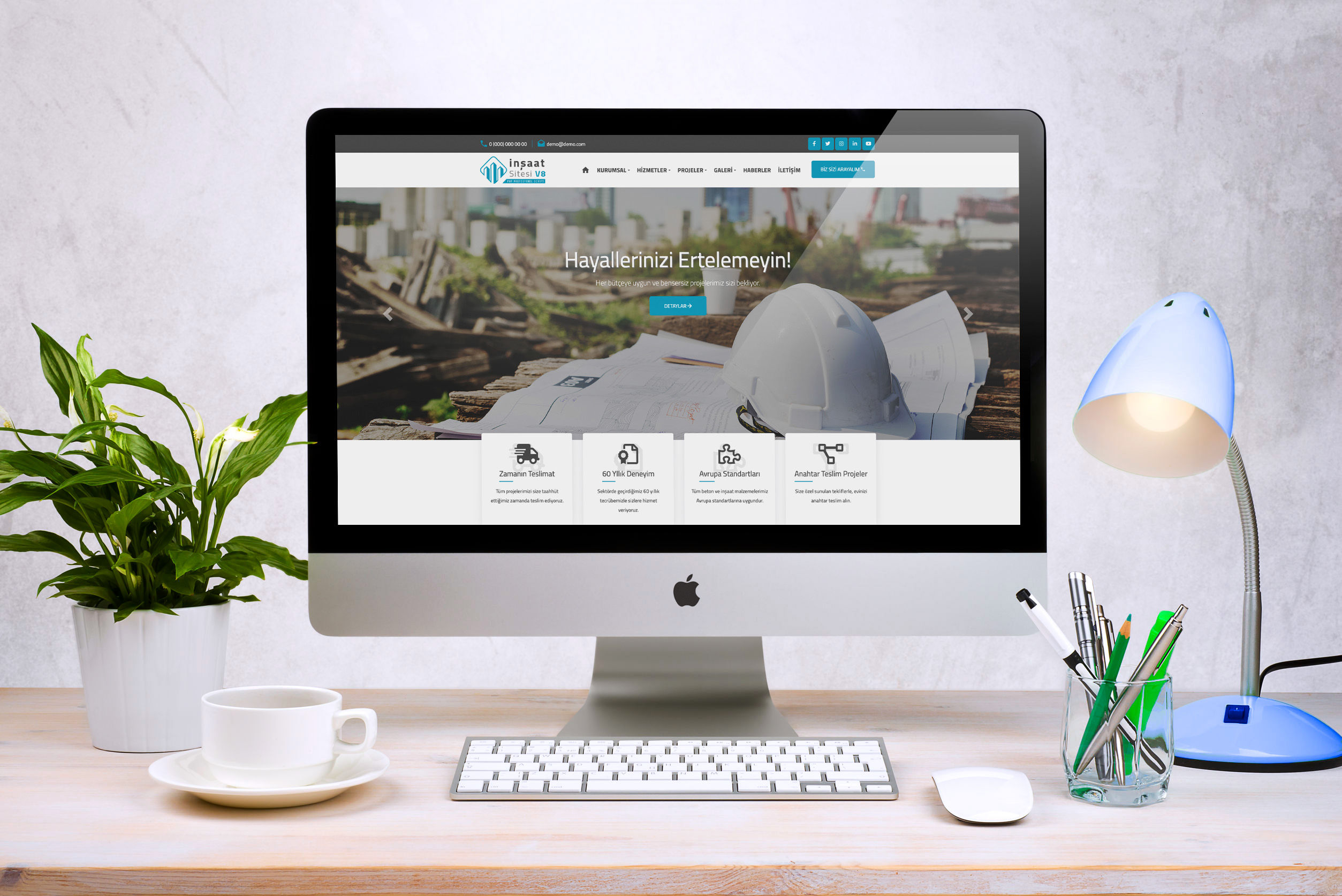 İnşaat Firma Sitesi DBV8